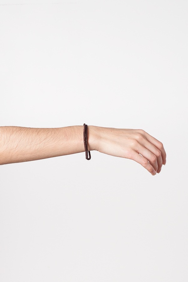 WWAKE Chain Wrapped Bracelet-bronze WWAKE Chain Wrapped Bracelet-bronze