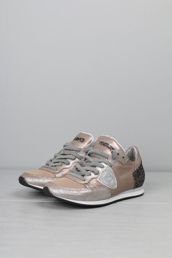 Philippe Model Tropez Bassa Donna Glitter Philippe Model Tropez Bassa Donna Glitter