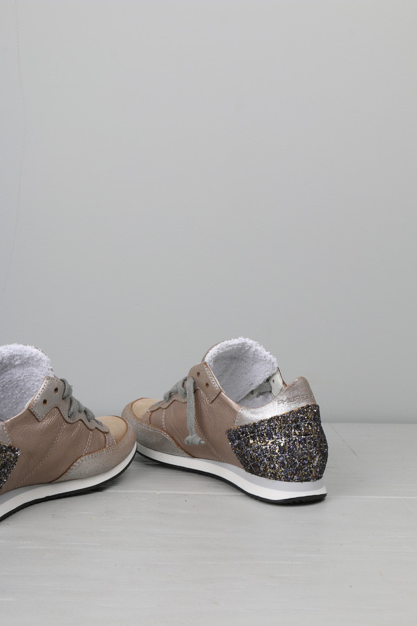 Philippe Model Tropez Bassa Donna Glitter Philippe Model Tropez Bassa Donna Glitter