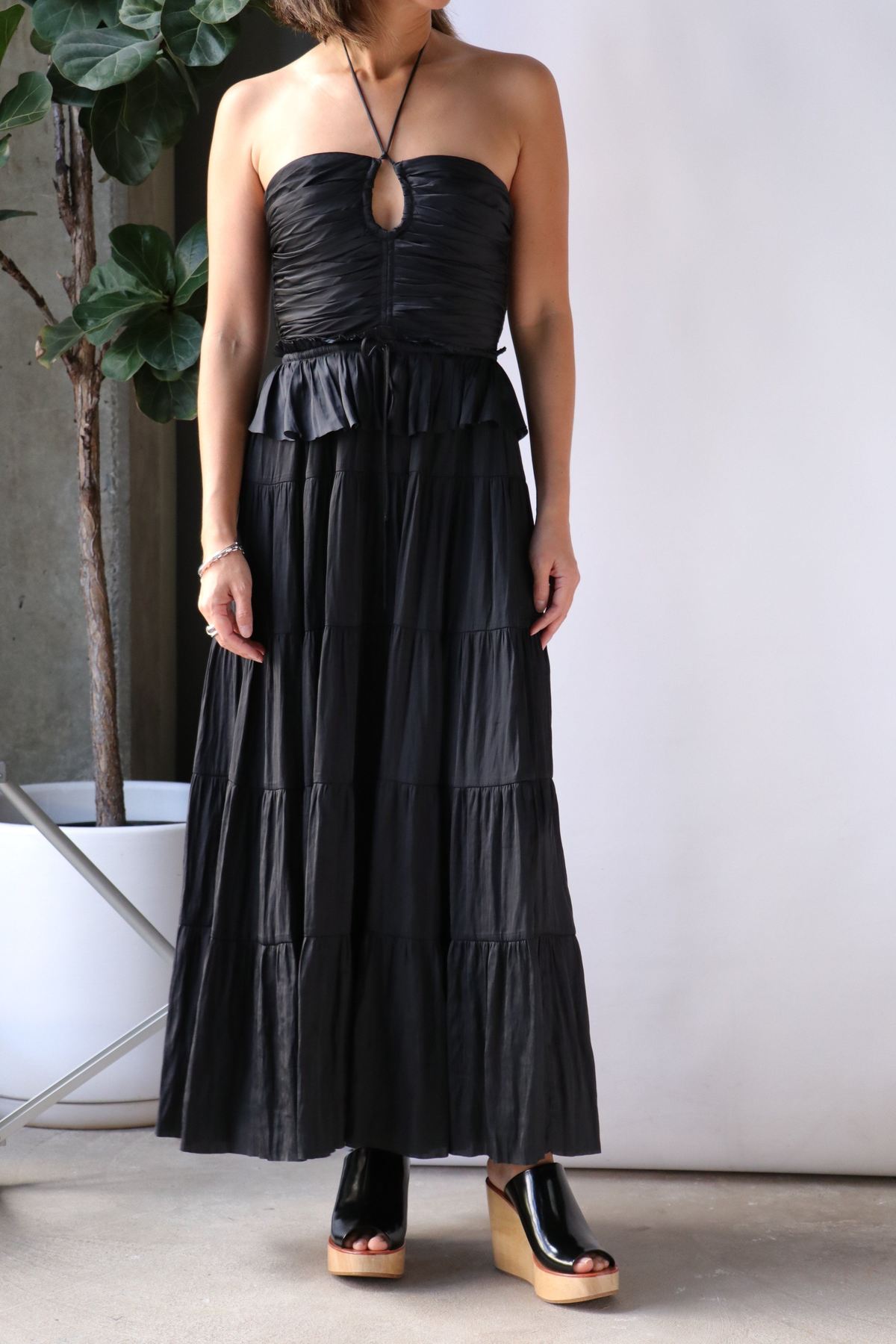 Ulla Johnson Evanthe Dress - Noir 