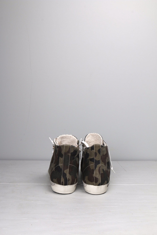Leather Crown Camo High Top Leather Crown Camo High Top