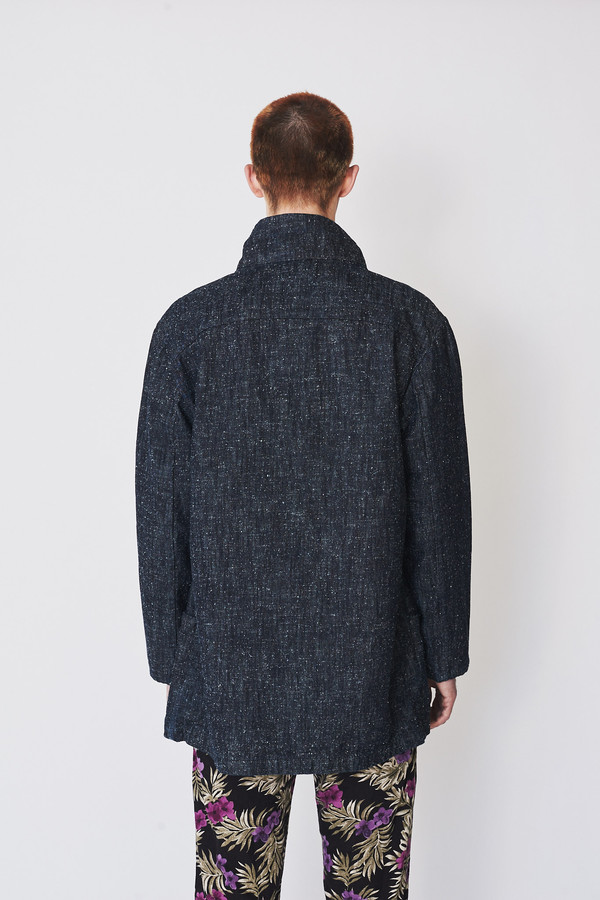 Unisex ZED Silk / Cotton Long Catchall Jacket Unisex ZED Silk / Cotton Long Catchall Jacket