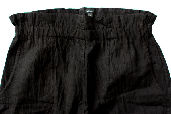 pietsie Fez Trouser in Black Cotton Voile pietsie Fez Trouser in Black Cotton Voile