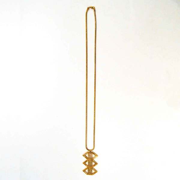 Gillian Steinhardt Triple Evil Eye Necklace Gillian Steinhardt Triple Evil Eye Necklace