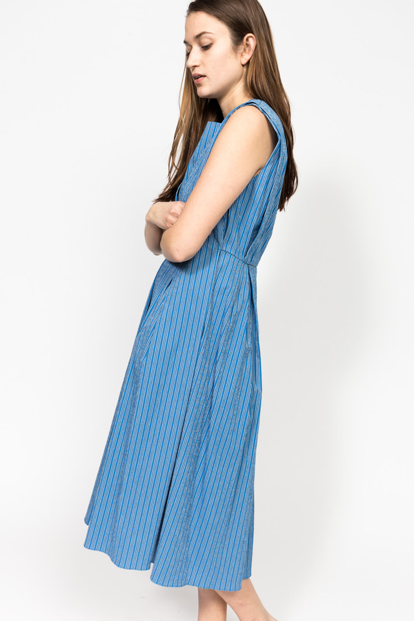 Trademark Shadow Stripe Tie Dress Trademark Shadow Stripe Tie Dress