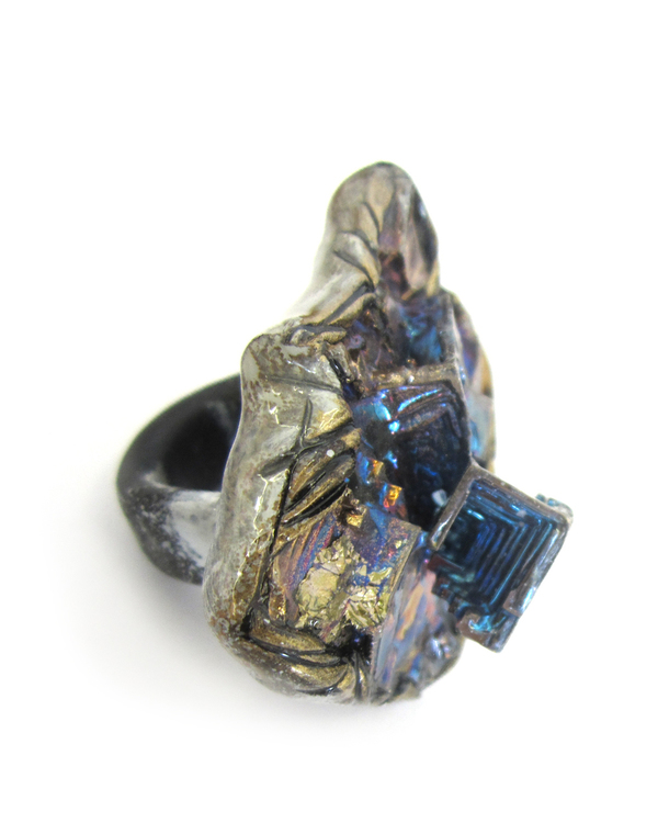 Adina Mills Igniter Ring with Pyrite Adina Mills Igniter Ring with Pyrite