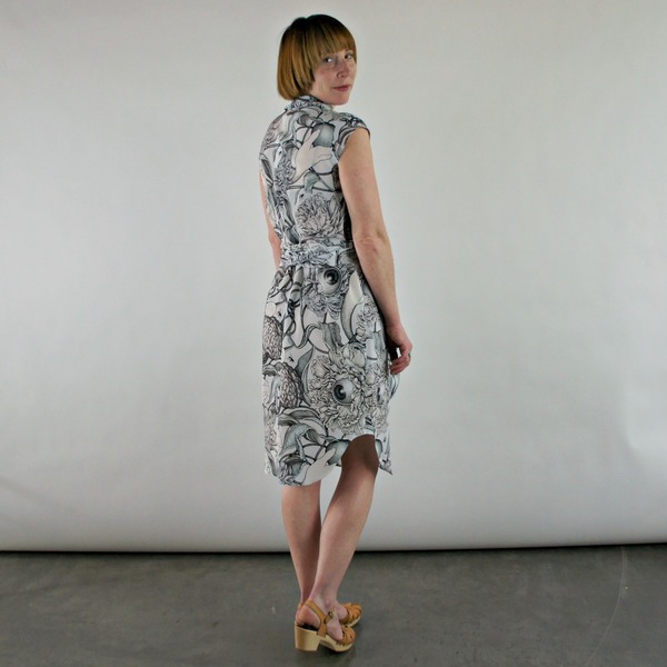 Ofelia Dress in Olivia Knapp Print by Silvae Ofelia Dress in Olivia Knapp Print by Silvae