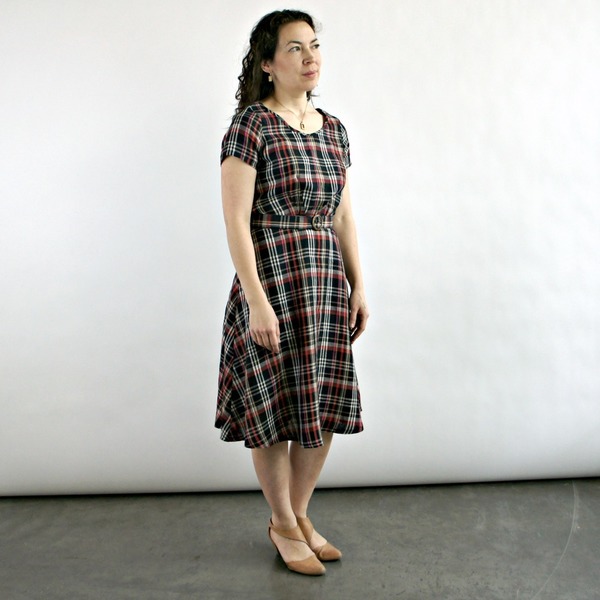 Archerie NYC Spectator Dress in Black Plaid Archerie NYC Spectator Dress in Black Plaid