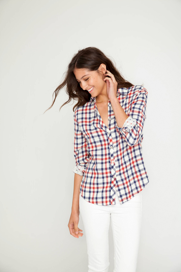 California Tailor Shirt No. 1 in Cottons Point Plaid California Tailor Shirt No. 1 in Cottons Point Plaid