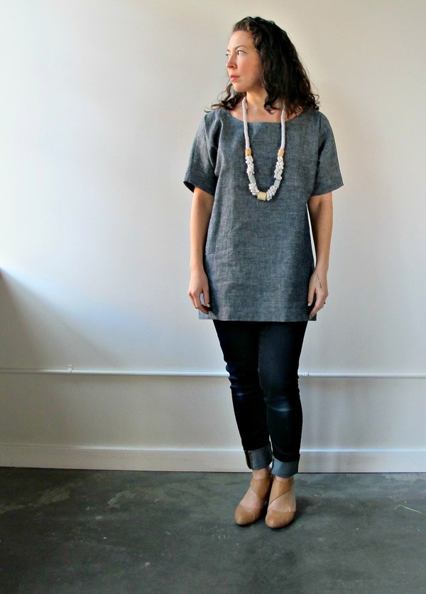 Jessalin Beutler Denim Tunic Jessalin Beutler Denim Tunic