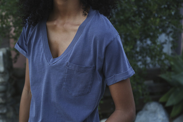 Calder Blake Charlotte V-Neck Tee Calder Blake Charlotte V-Neck Tee