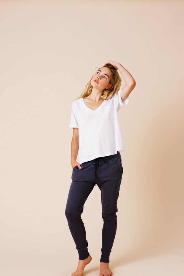Calder Blake Charlotte V-Neck Tee Calder Blake Charlotte V-Neck Tee
