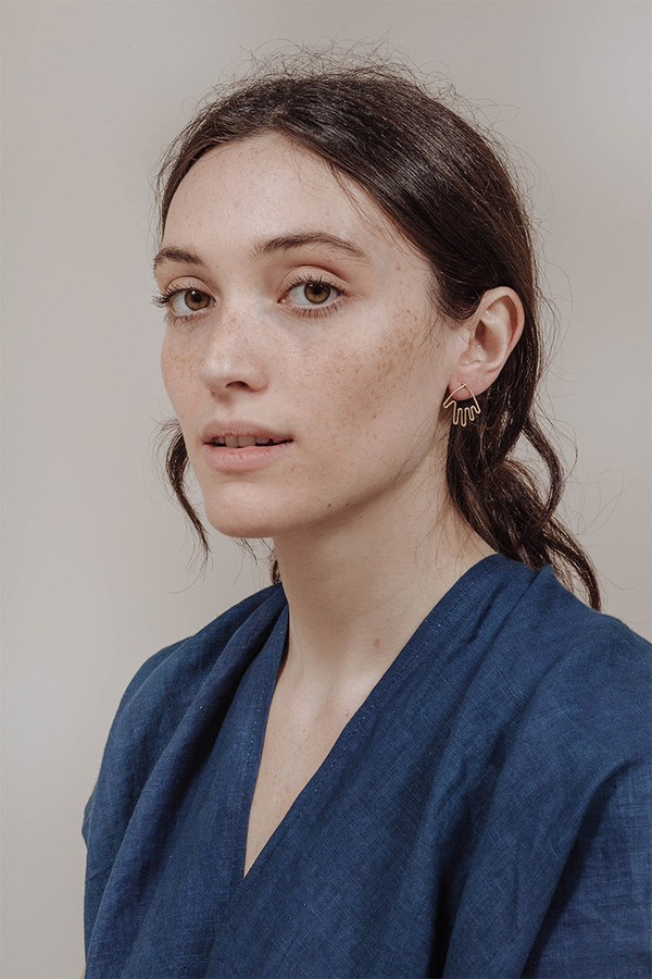 Mary MacGill Hand Stud Earrings Mary MacGill Hand Stud Earrings