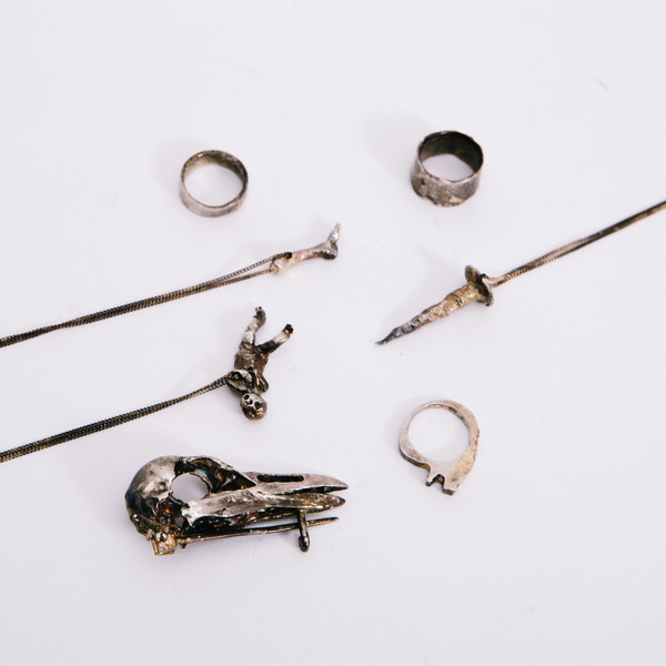 Alice Waese Silver Cut Bark Ring Alice Waese Silver Cut Bark Ring