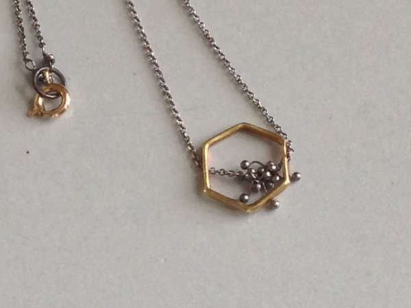 Kiersten Crowley Hex Bit Necklace Kiersten Crowley Hex Bit Necklace