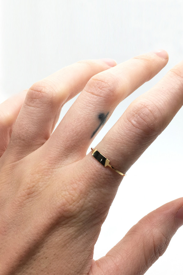 Kristen Elspeth Gold Blade Ring Kristen Elspeth Gold Blade Ring