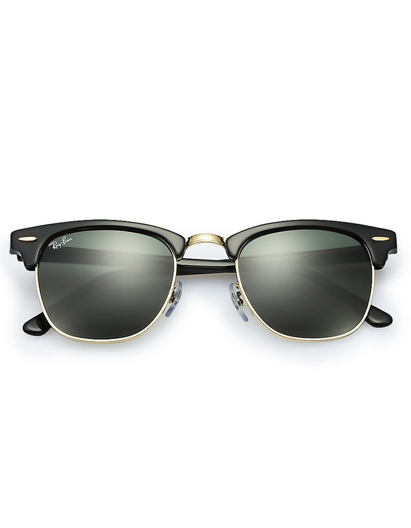 Ray-Ban Clubmaster Sunglasses Ebony Arista Ray-Ban Clubmaster Sunglasses Ebony Arista