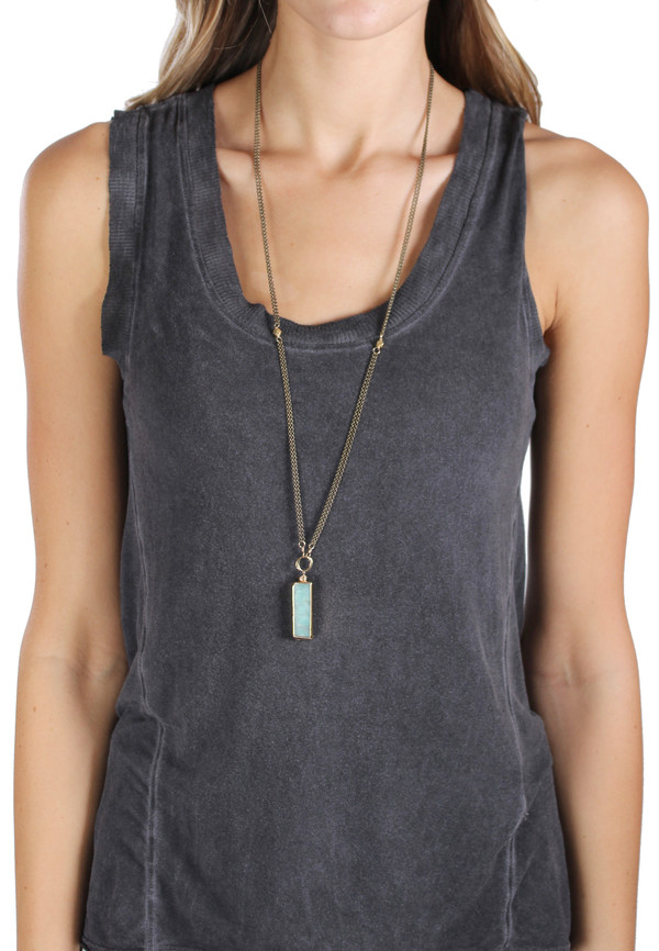 Bloom Chrysophase Long Necklace Bloom Chrysophase Long Necklace
