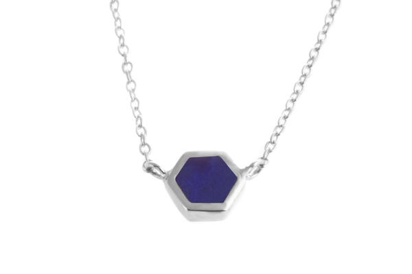 Shahla Karimi Mini Honey Necklace with Lapis Shahla Karimi Mini Honey Necklace with Lapis