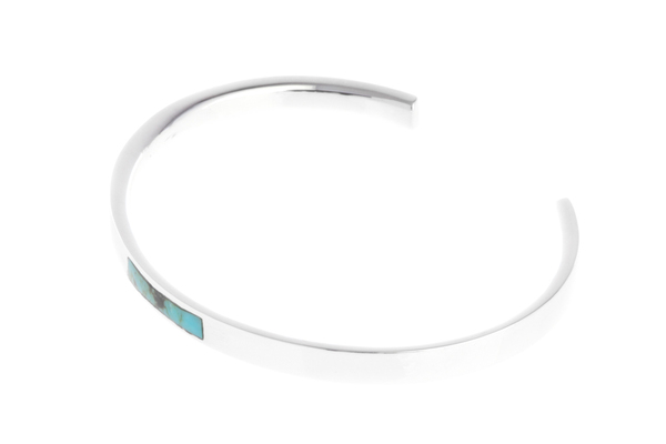 Shahla Karimi Bar Cuff with Turquoise Shahla Karimi Bar Cuff with Turquoise