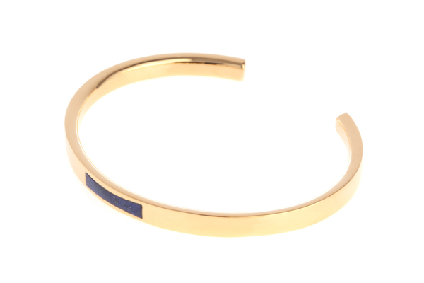Shahla Karimi Bar Cuff with Lapis Shahla Karimi Bar Cuff with Lapis