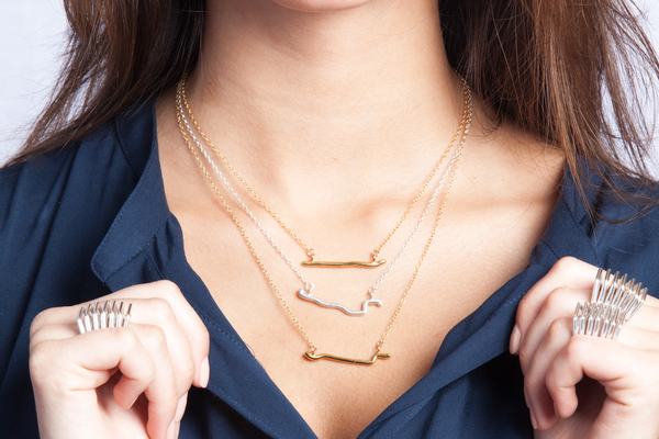 Shahla Karimi Subway Series Pendant Necklace - Yankee Stadium to Wall Street Shahla Karimi Subway Series Pendant Necklace - Yankee Stadium to Wall Street