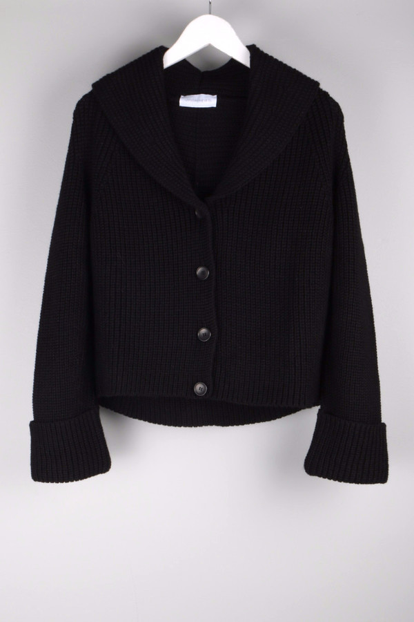 Christian Wijnants Karol Black Cardigan Christian Wijnants Karol Black Cardigan
