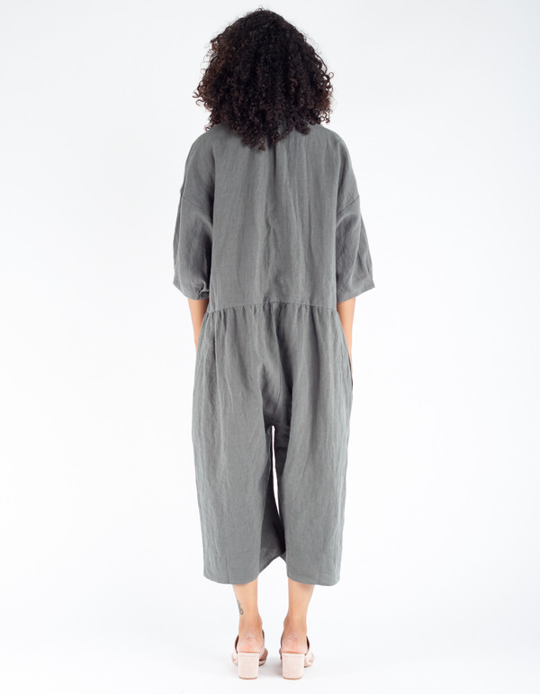 Ilana Kohn Steven Jumpsuit Graphite Ilana Kohn Steven Jumpsuit Graphite