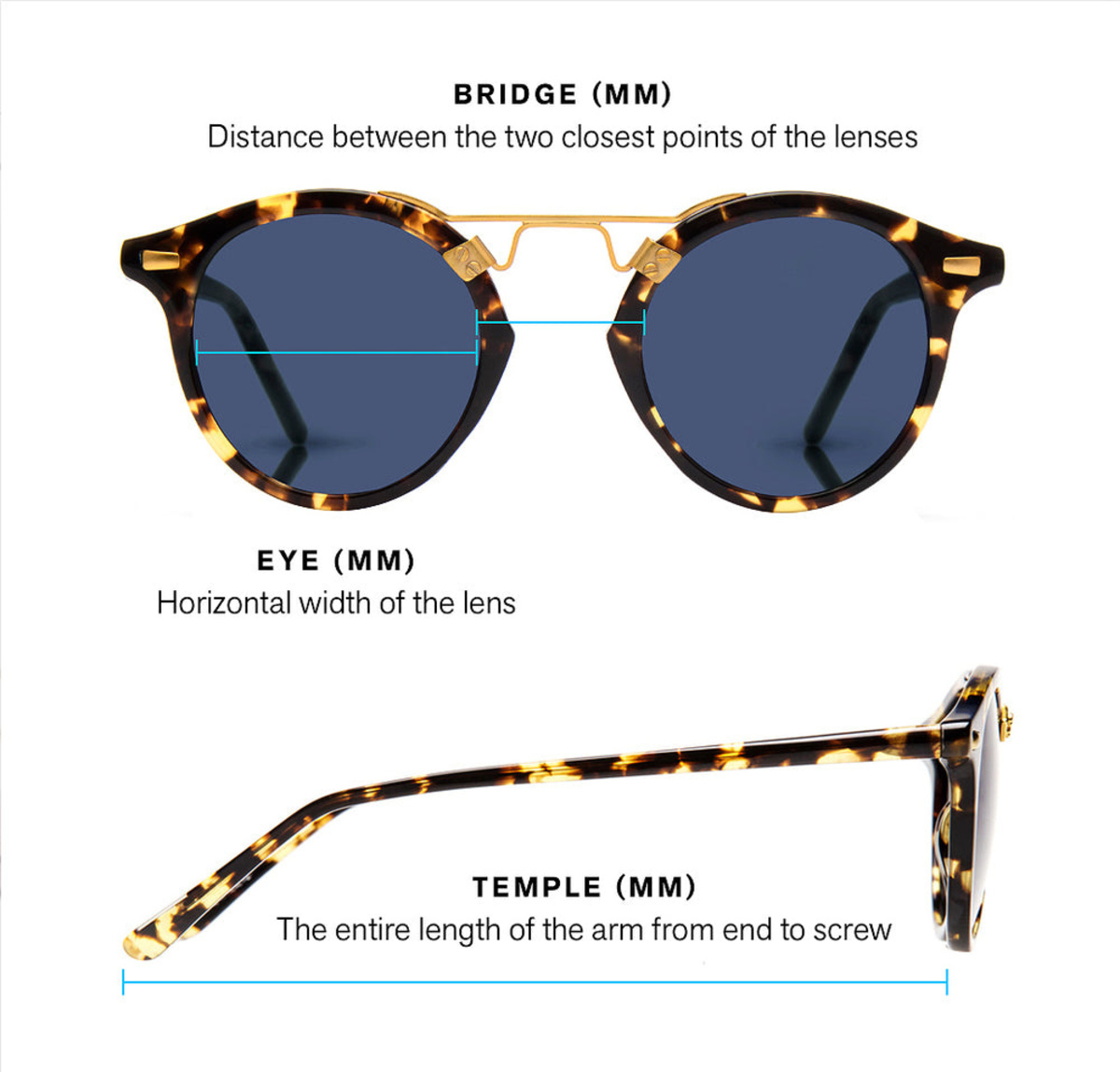 Krewe Aubry Nylon Sunglasses Black/Shadow Garmentory