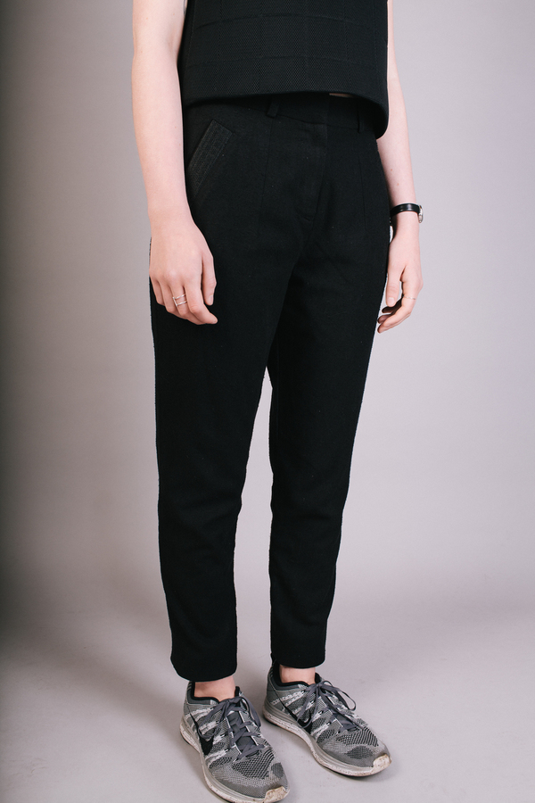 Livia Arena Quilt Pocket Trousers Livia Arena Quilt Pocket Trousers