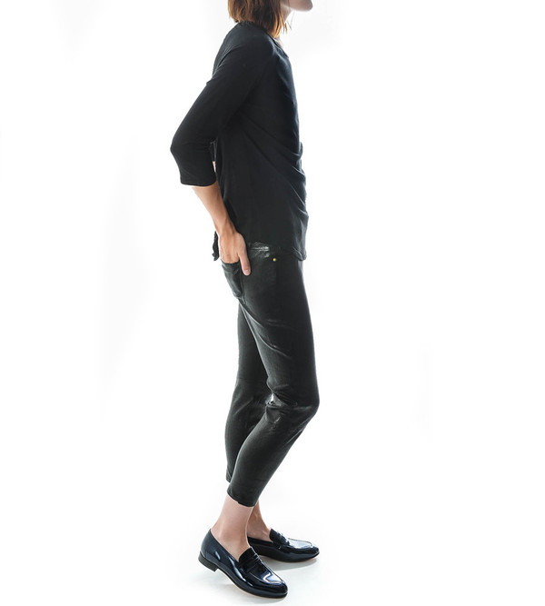 Raquel Allegra 3/4 Sleeve Raglan Cocoon Shirt Raquel Allegra 3/4 Sleeve Raglan Cocoon Shirt