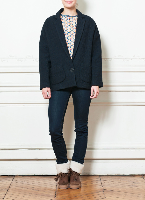 Cotelac Blue Heat Blazer Cotelac Blue Heat Blazer