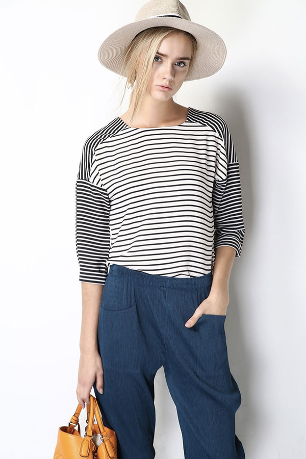 Few Moda Different Stripes Top Few Moda Different Stripes Top