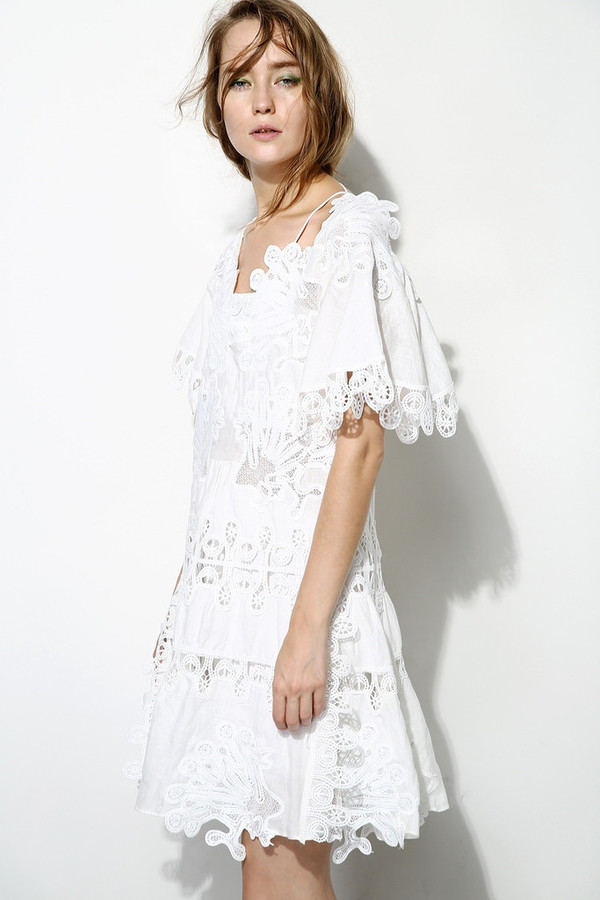 Few Moda Fairy 3D Floral Lace Dress Few Moda Fairy 3D Floral Lace Dress