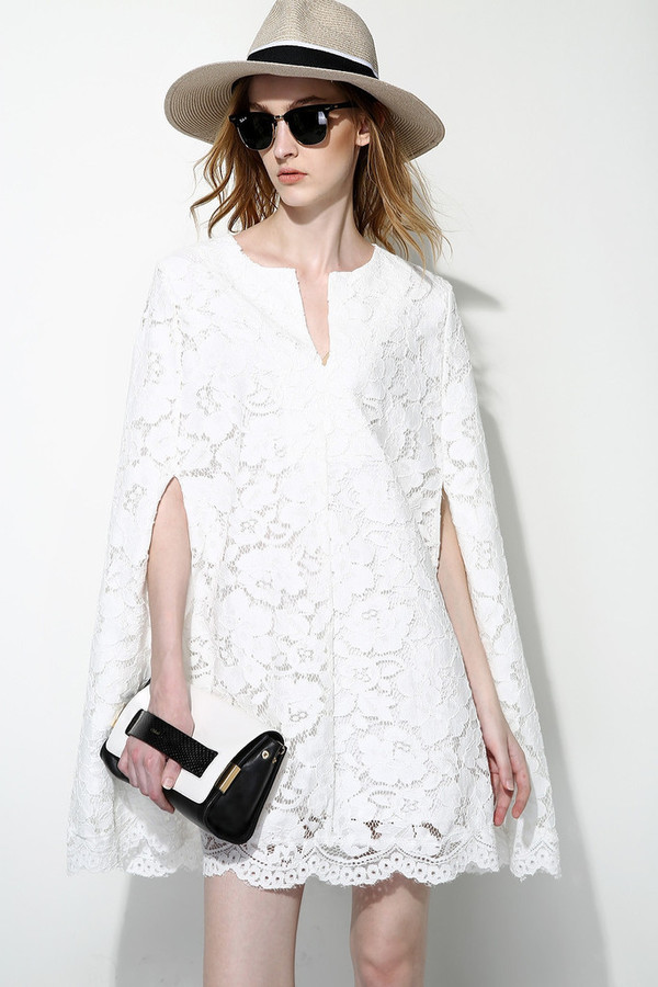 Full Lace Cloak Dress Full Lace Cloak Dress