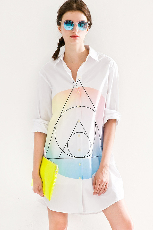 Few Moda Geometric Pattern Shirt Few Moda Geometric Pattern Shirt