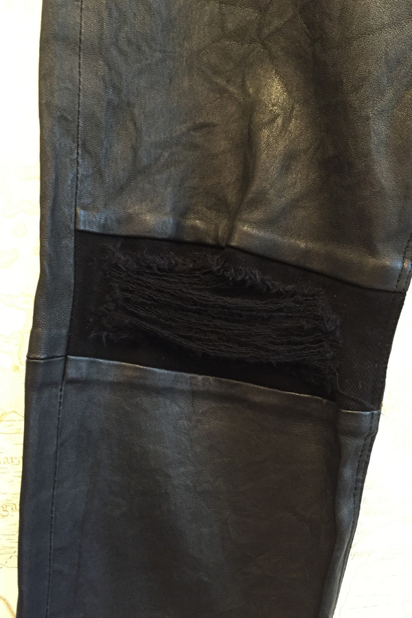 RTA 'Dylan' Distressed Leather Leggings RTA 'Dylan' Distressed Leather Leggings