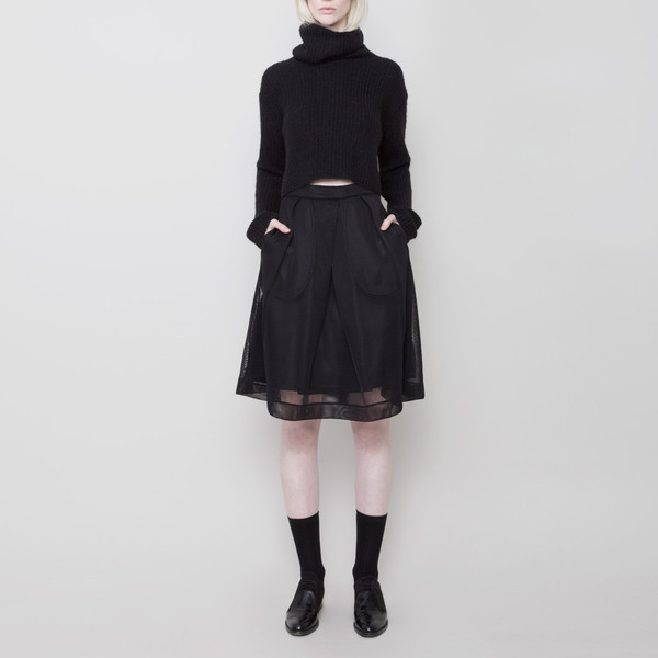 7115 by Szeki FISHNET A-LINE SKIRT 7115 by Szeki FISHNET A-LINE SKIRT