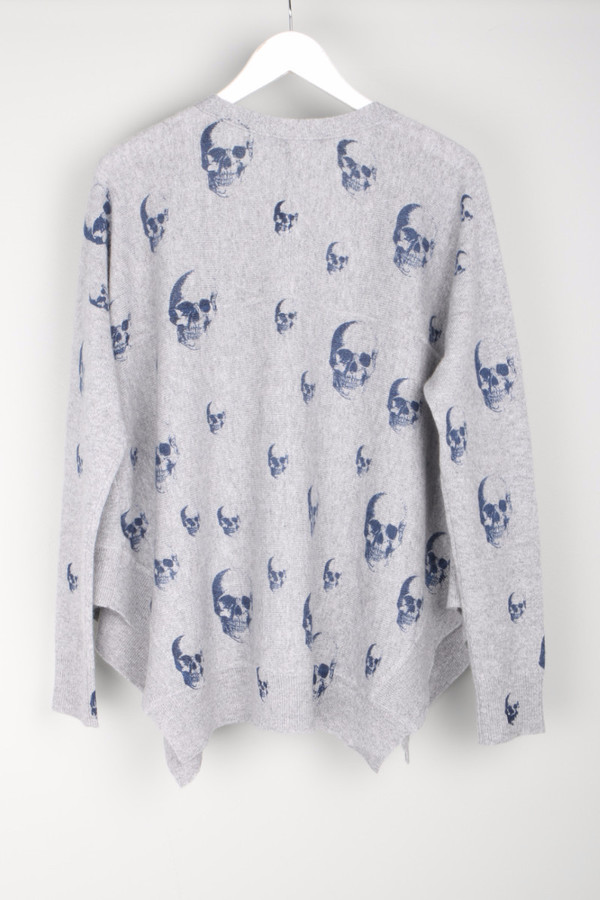 Skull Cashmere Chaos Swingy Cardigan Skull Cashmere Chaos Swingy Cardigan