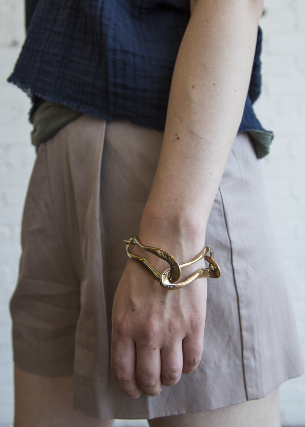Faris Link Bracelet Bronze Faris Link Bracelet Bronze