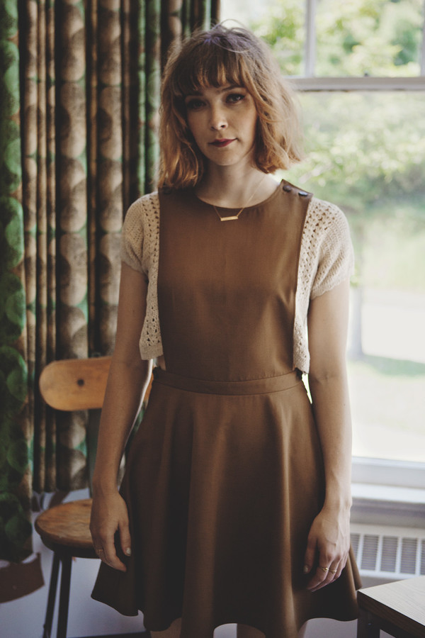 Betina Lou Charlotte Pinafore | Camel Betina Lou Charlotte Pinafore | Camel