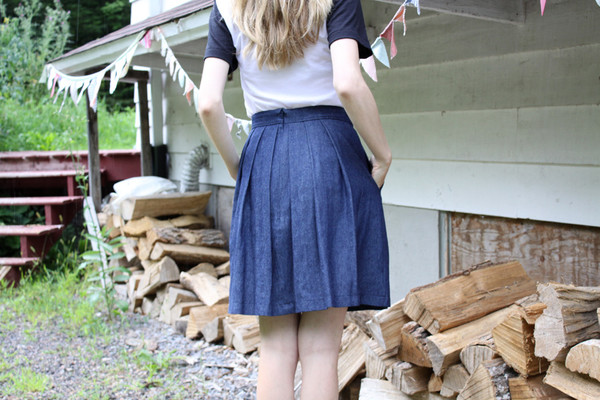 Birds of North America Brushrunner Skirt Dark Denim Birds of North America Brushrunner Skirt Dark Denim