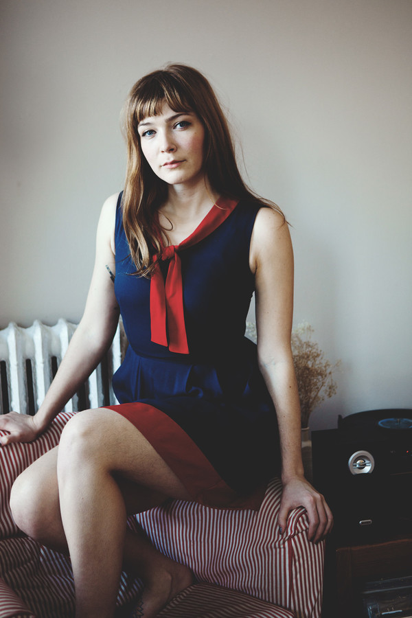 Birds of North America Hillstar Dress - Navy Birds of North America Hillstar Dress - Navy