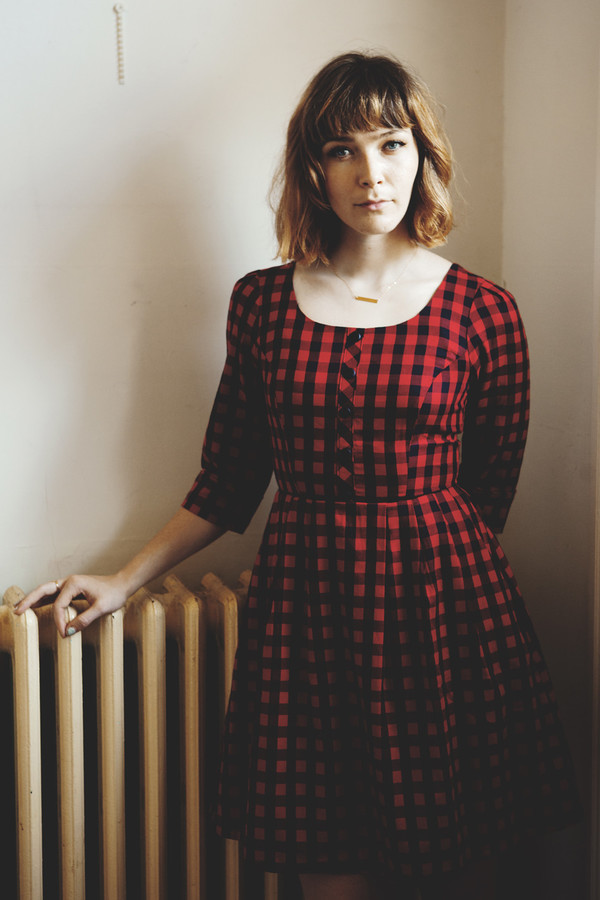 Birds of North America Wood Rail Dress (Buffalo Check) Birds of North America Wood Rail Dress (Buffalo Check)