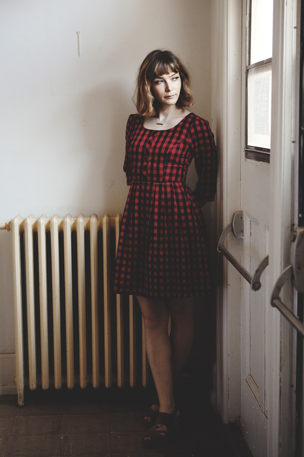 Birds of North America Wood Rail Dress (Buffalo Check) Birds of North America Wood Rail Dress (Buffalo Check)