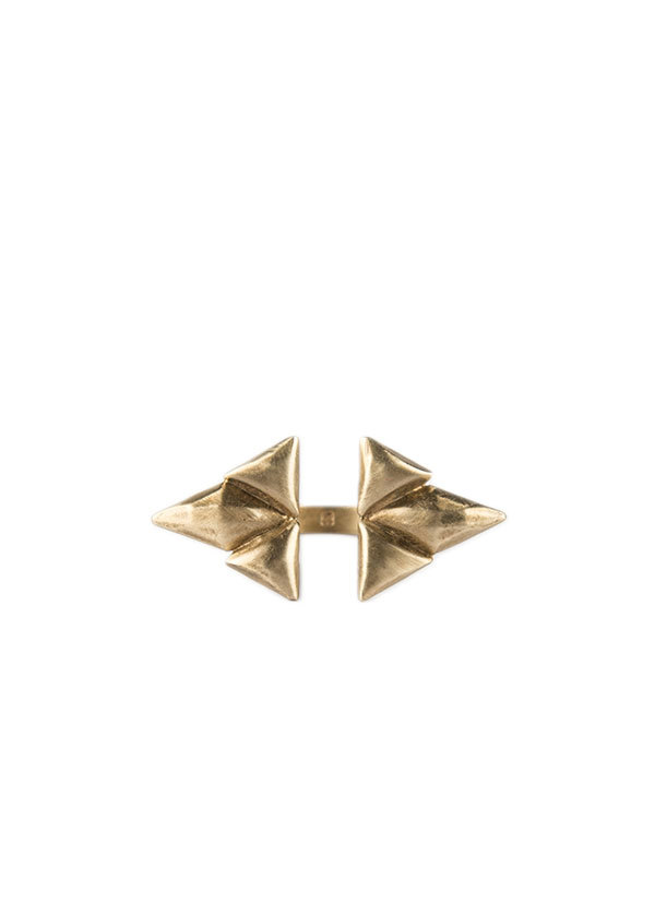 Bing Bang NYC Double Trident Ring Bing Bang NYC Double Trident Ring