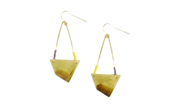 Son of a Sailor Tepui trapazoid earrings Son of a Sailor Tepui trapazoid earrings