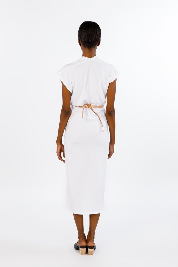 Miranda Bennett White Vision Dress, Double Gauze Miranda Bennett White Vision Dress, Double Gauze