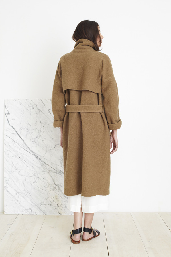 APIECE APART ILIANA WRAP COAT APIECE APART ILIANA WRAP COAT