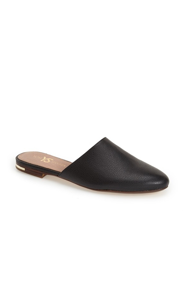 YOSI SAMRA Parker Mule- Black YOSI SAMRA Parker Mule- Black
